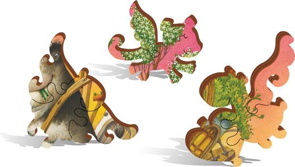 Produktbild DaVici Puzzle - Fliegende Kühe (65 Teile)