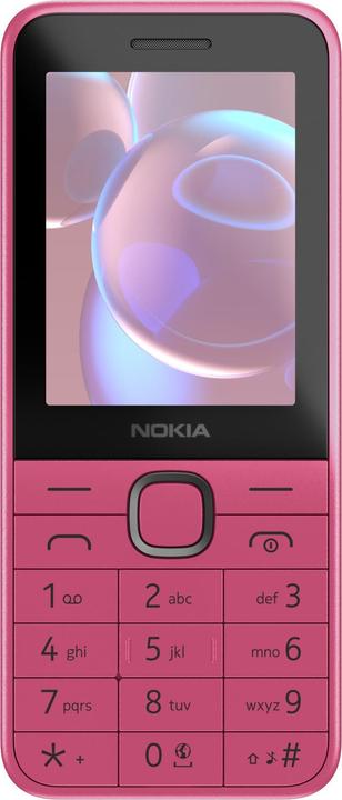 Actual product image Nokia 225 4G (2024) - Pink Nordic/Baltic (2.40", 0.30 Mpx)