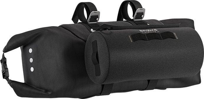 Actual product image Brooks Running Brooks Scape handlebar bag Handlebar roll, 10-12L, black (12 l, Handlebar bag)