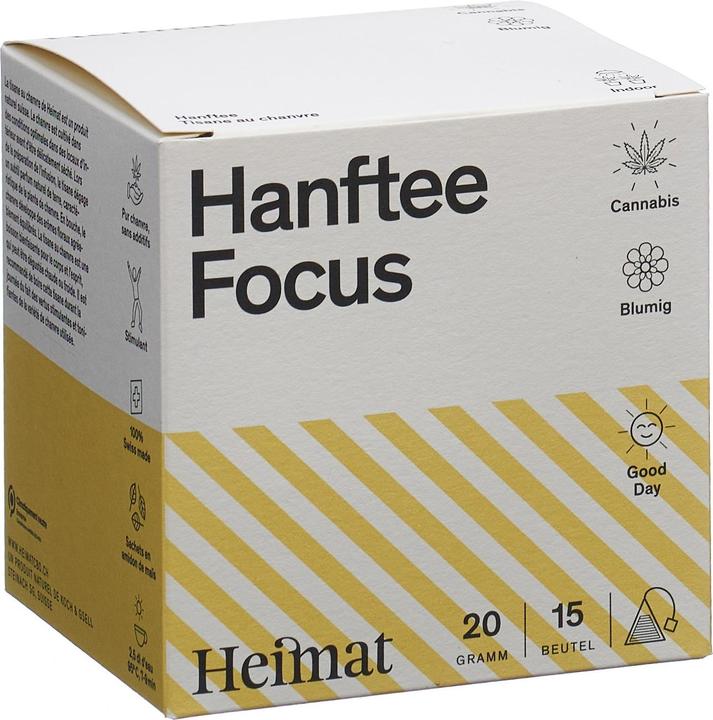 Produktbild Heimat Hanftee Focus (Good Day) (20 g)