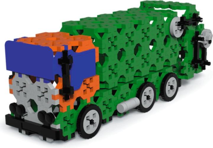 Produktbild Trefl Klocki Connect - Śmieciarka / Traktor M