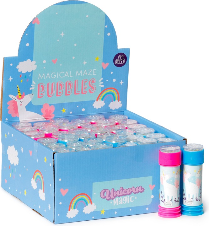 Actual product image Puckator Unicorn Magic Pencil Pot with 12 Crayons (Multicoloured, 12 x)