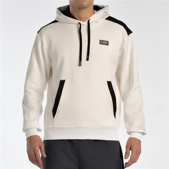 Produktbild +8000 Herren Sweater mit Kapuze Euron Weiss (S)