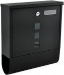 Actual product image Malatec Letter box, black, 2 keys