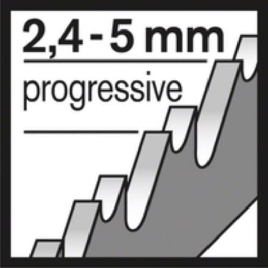 Image du produit Bosch Professional Zubehör Lame de scie sauteuse PRO Multi Material thick and thin T345XF, 132 mm, 100 pcs.