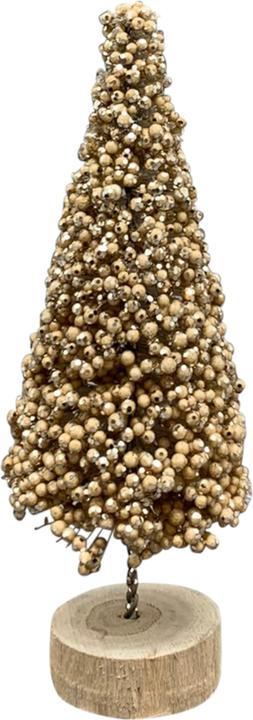 Exner GlisseR Sapin de Noël doré 6,5x6,5x16cm