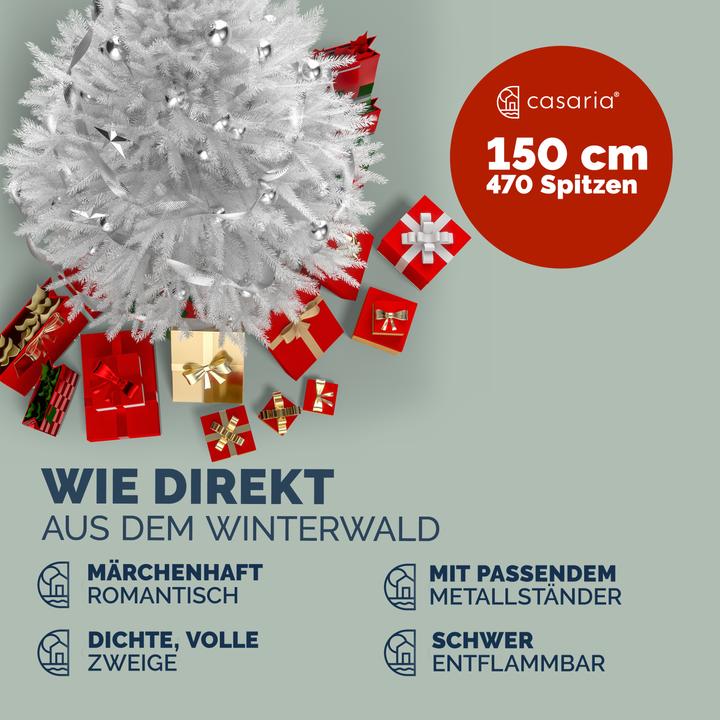 Actual product image Casaria Christmas tree (150 cm)
