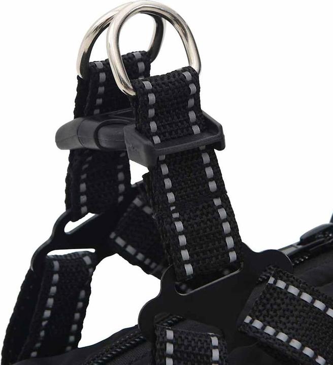 Produktbild vidaXL Hundemantel mit Geschirr Wasserdicht Reflektierend (36, Hundemantel)