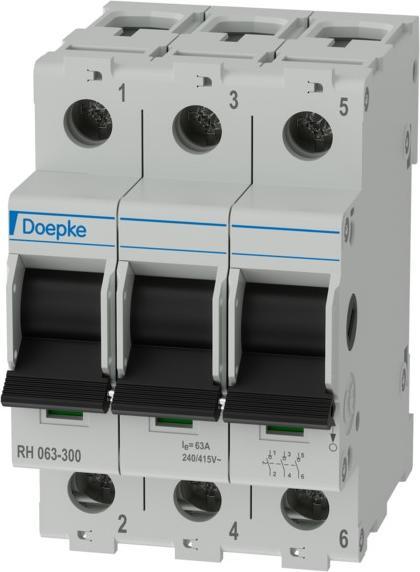Actual product image Doepke Main switch RH 063300