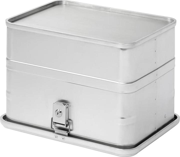 Image du produit ProPlus Coffre moto en aluminium avec couvercle et serrure cylindrique Top Case 35L (35 l)