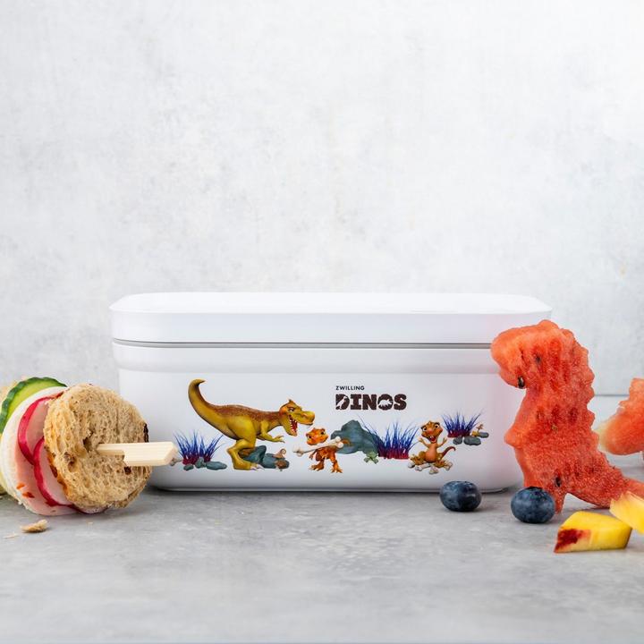 Productafbeelding Zwilling Vacuüm lunchbox, S | plastic | wit | Dinos (0.50 l)