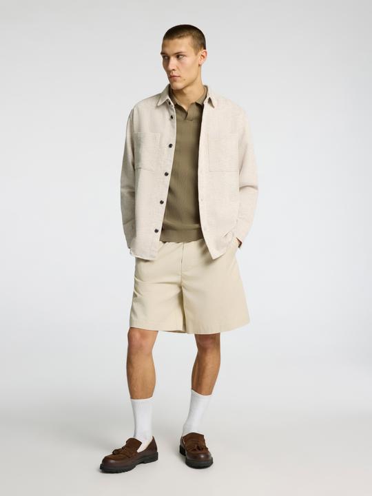 Image du produit Selected Slhchanning Ss Knit Structure Open Polo (L)