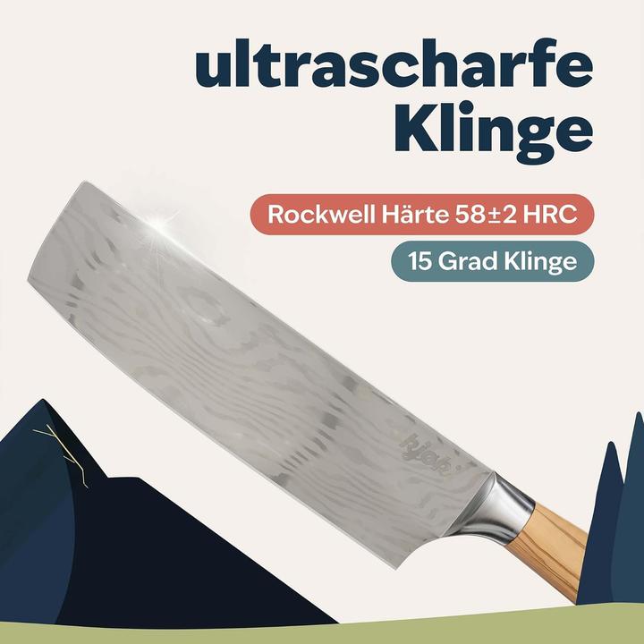 Produktbild Kjøk Nakiri Kochmesser (17 cm)