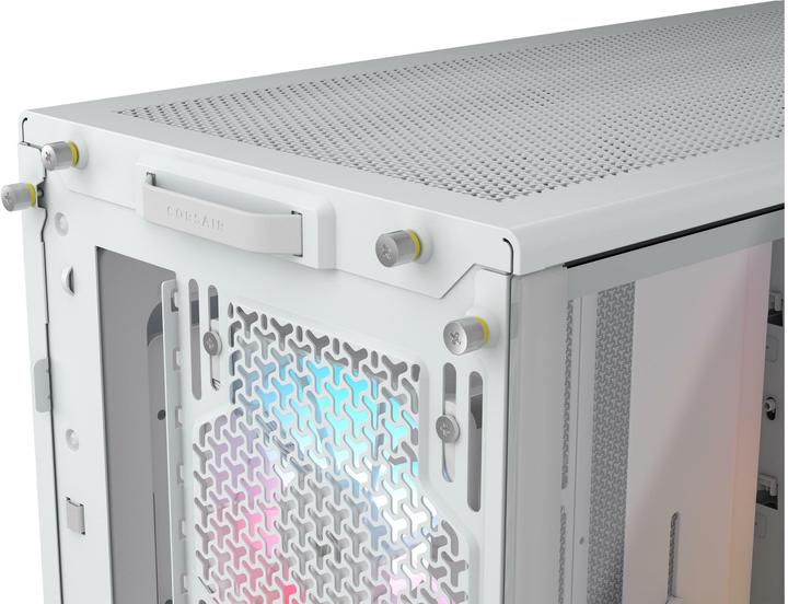 Image du produit Corsair 4000D FRAME LCD RS ARGB WHT CASE (ATX, E-ATX, mATX, Mini-ITX)