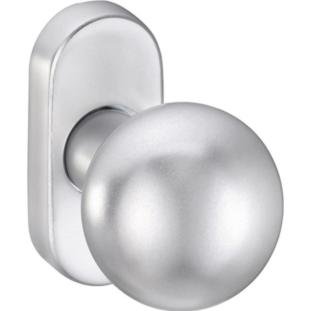 EDI, Türgriff + Fenstergriff, Profiltürknopf 2033/5010 Material Edelstahl EST fest/drehbar (Türknopf)