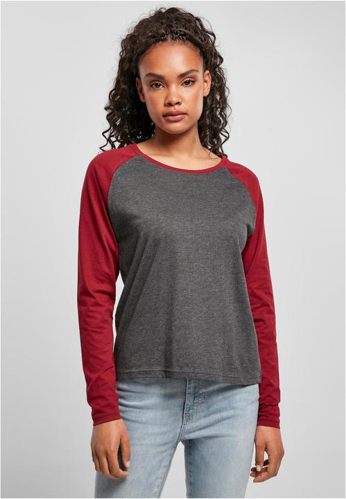 Image du produit Urban Classics Manches longues raglan contrastées pour femmes (4XL)