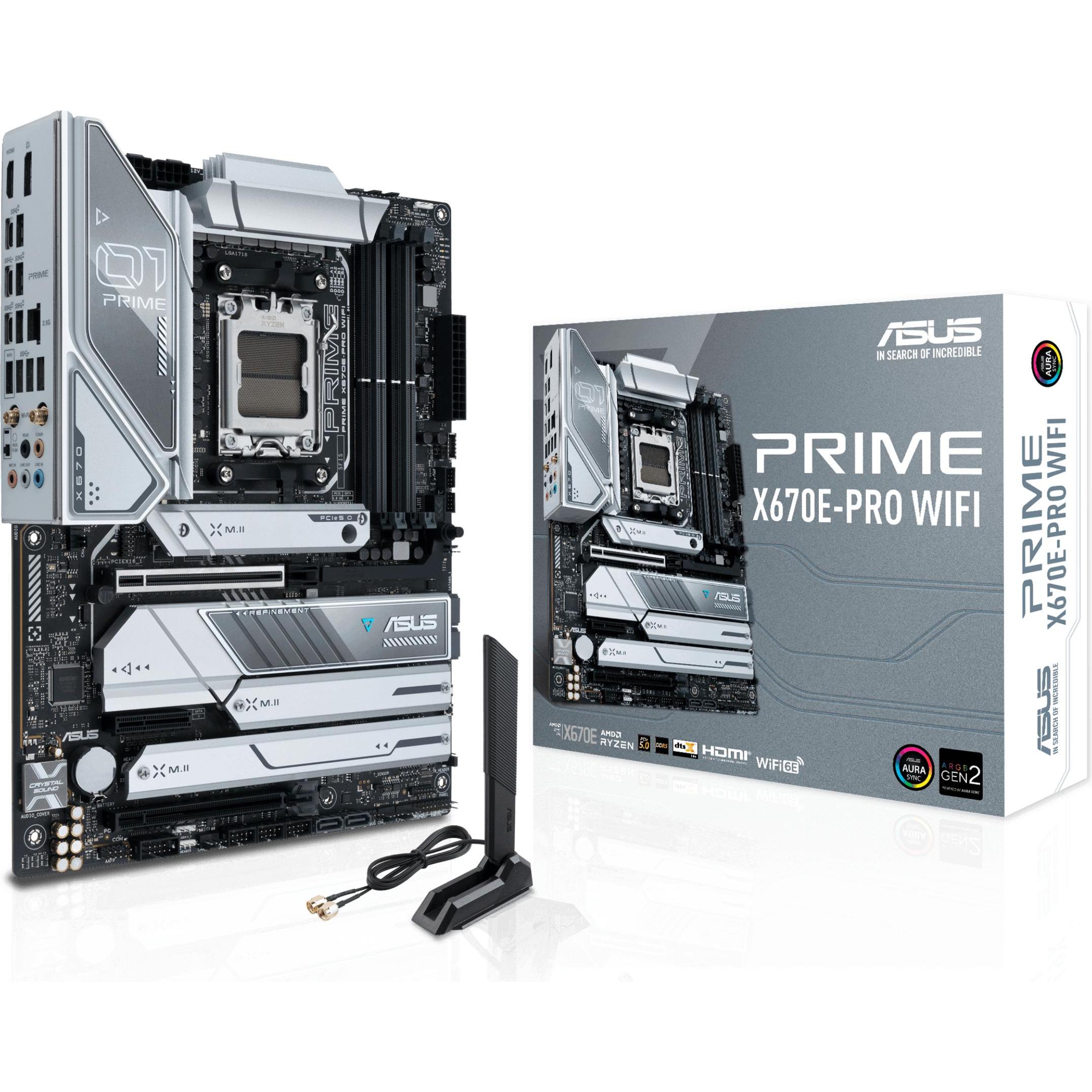 ASUS PRIME X670E-PRO WIFI (AM5, AMD X670E, ATX), Mainboard