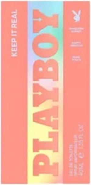 Playboy Women Keep It Real Eau De Toilette Spray 40ml (Eau de Toilette, 40 ml)