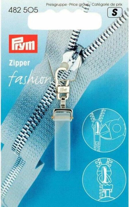 Prym Fashion-Zipper Crystal transparent matt