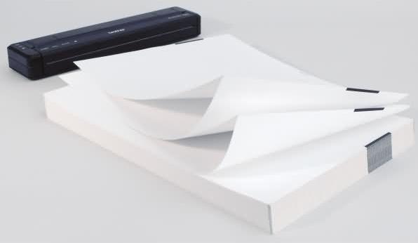 Image du produit Sigel Papier thermique à pliage continu "Premium", vierge, A4, 76 g/qm