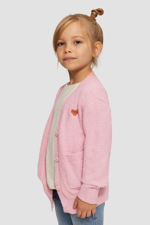 Produktbild s.Oliver Strickjacke Lange Strickjacke aus Bouclé (98)