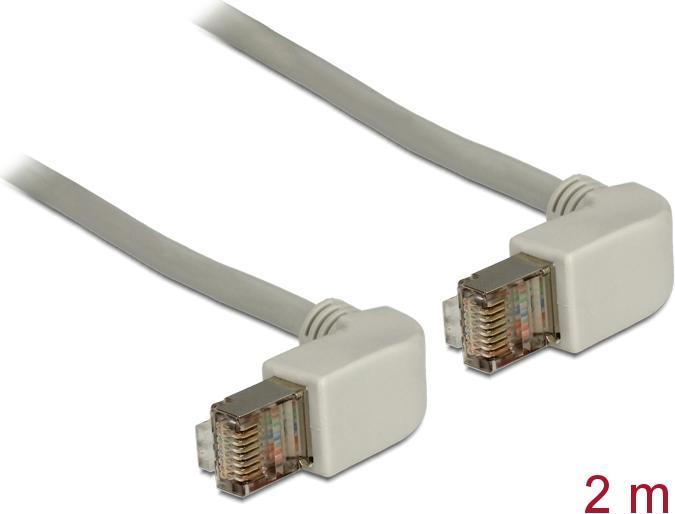 Produktbild Delock Patch-Kabel RJ-45 (M) (S/FTP, 2 m)