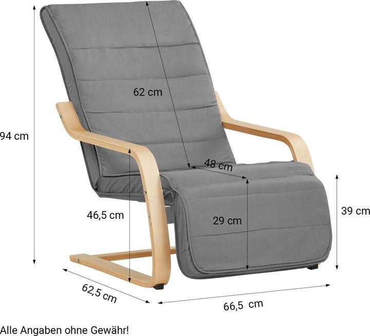 Produktbild Jamb Relaxsessel mit Fussstütze