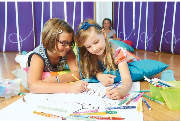 Immagine prodotto STABILO Penne in fibra Trio A-z (Multicolore, 30 x)