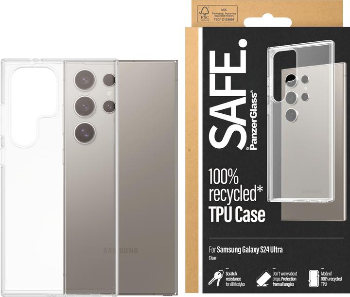 Produktbild Safe Clear TPU Case (Samsung Galaxy S24 Ultra)