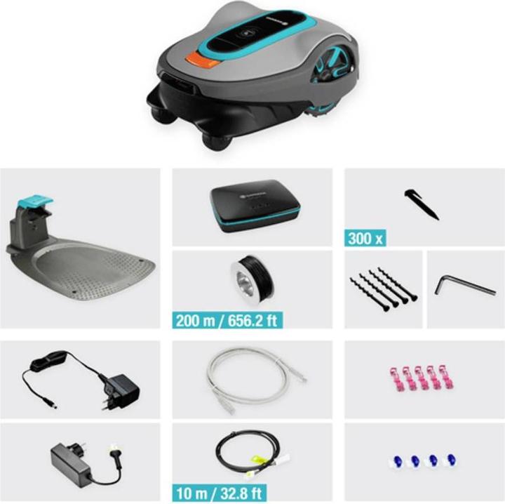 Actual product image Gardena smart SILENO life 750 Set (750 m²)