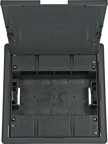 Immagine prodotto Efapel Scatola di montaggio a pavimento con coperchio incernierato IP24IK10 per 8 moduli