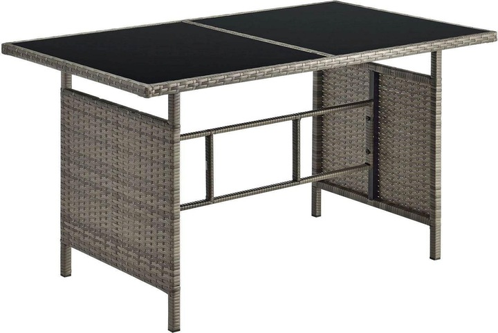 Actual product image Juskys Polyrattan Lounge
