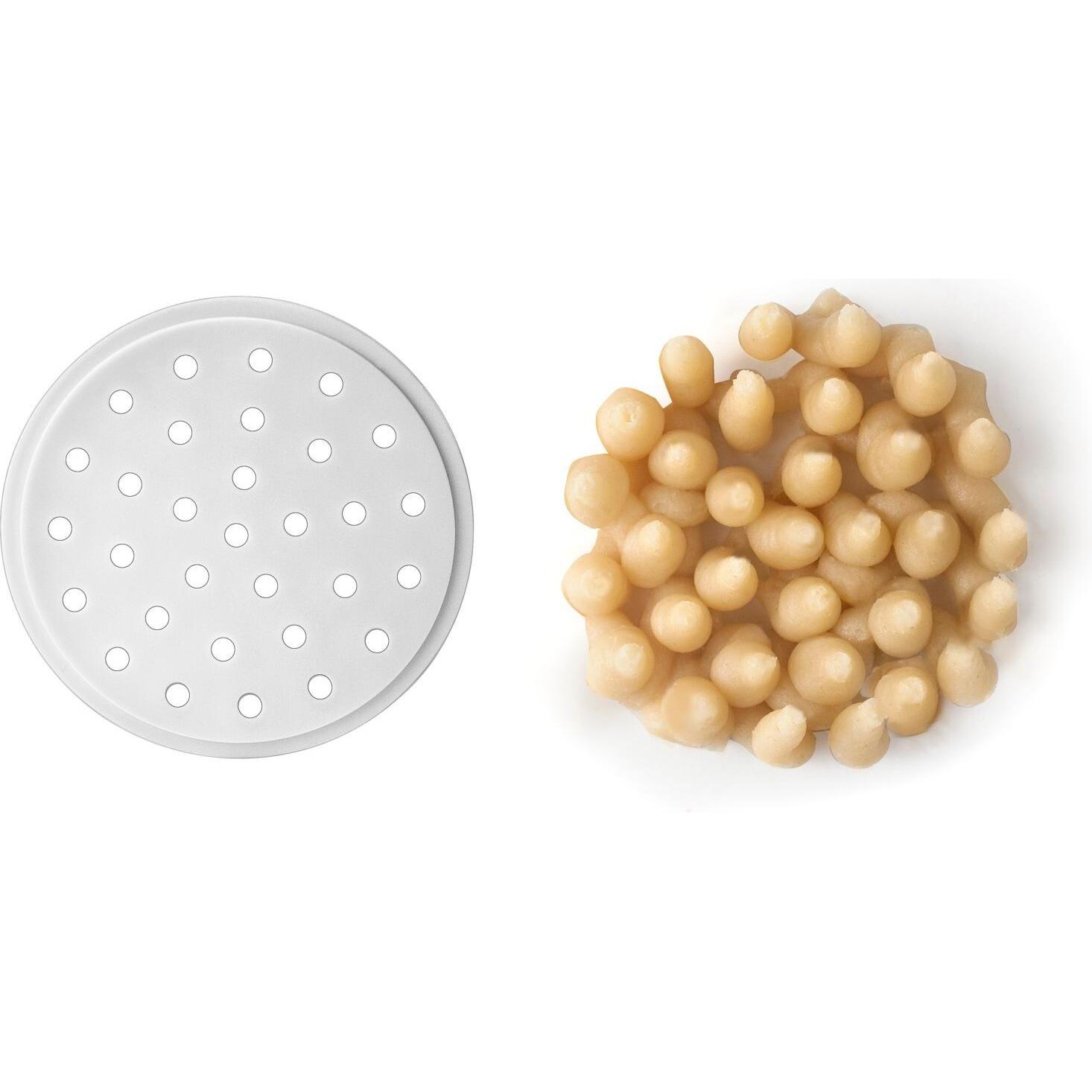 Ibili Keksmaschine mit Schraubverschluss 8,5 cm Ideal für die schnelle Zubereitung von Churros und Gebäck, Fun kitchen, Bianco