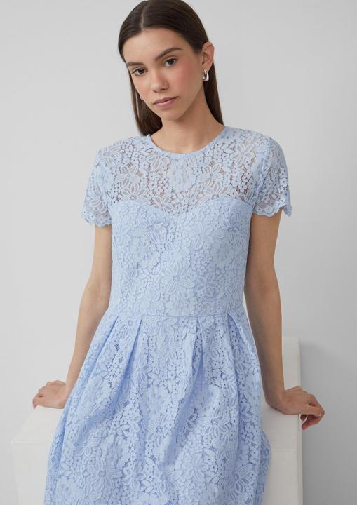 Produktbild S.Oliver Kleid Tailliertes Spitzenkleid (44)