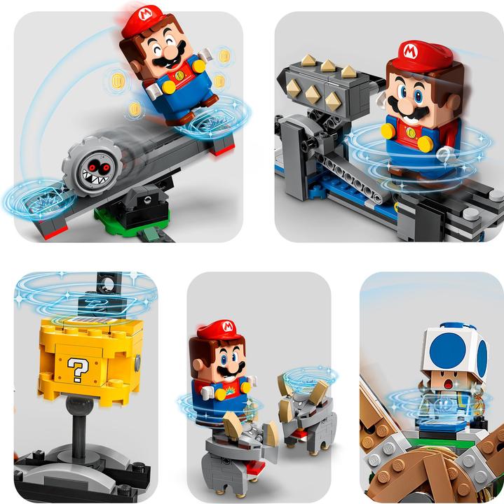 Produktbild LEGO Reznors Absturz- Erweiterungsset (71390, LEGO Super Mario)