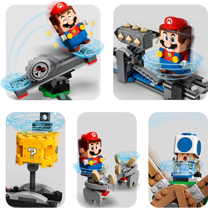 Produktbild LEGO Reznors Absturz- Erweiterungsset (71390, LEGO Super Mario)
