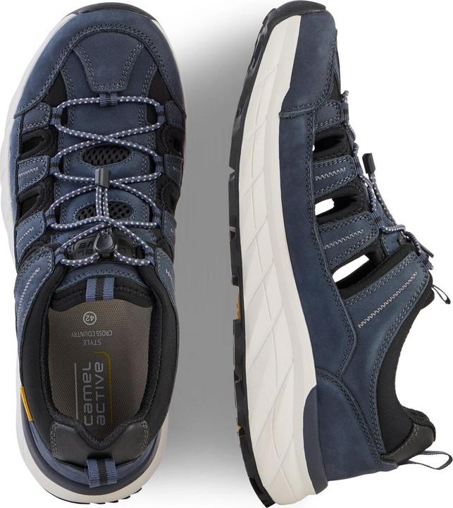 Image du produit Camel Active Sneaker nubuk/crazy horse NAVY/SCHWARZ (48)