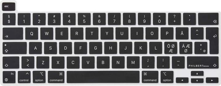 Immagine prodotto Philbert Design KB Cover MacBook 13-16"/13" Pro 2022, Nero (Nordic)