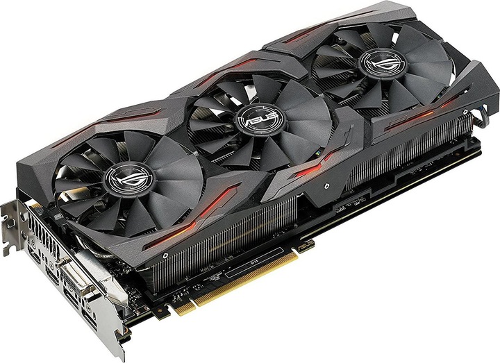 Actual product image ASUS ROG STRIX GeForce GTX 1080 Ti 11G GAMING (11 GB)