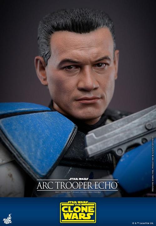 Produktbild Hot Toys Star Wars: The Clone Wars Actionfigur 1/6 Arc Trooper Echo 30 cm