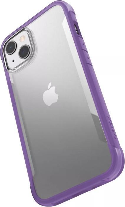 Actual product image Raptic iPhone 13 - /X-Doria Terrain - Impact Case, mit violettem Rahmen (Apple iPhone 13)