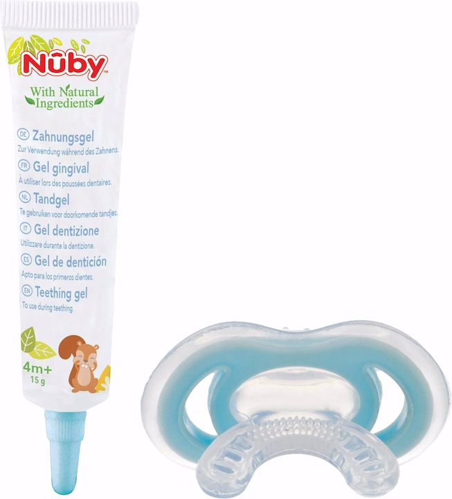Nuby All Natural Zahnungsgel mit Beissnuggi