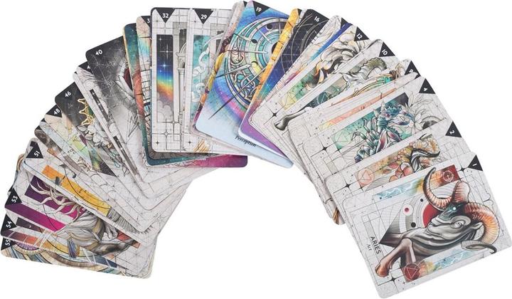 Actual product image Heather Roan Robbins Starcodes Astro Oracle Cards (German)