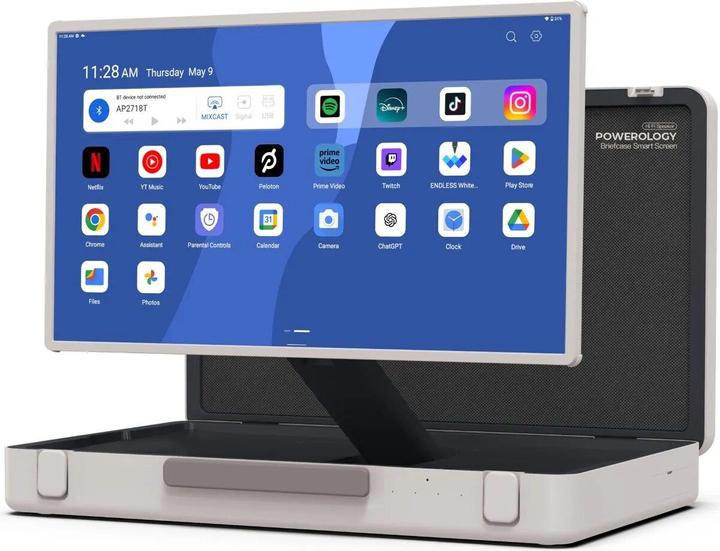 Immagine prodotto Powerology Tablet UHD Android 27" portatile per esterni (27", 128 GB, Bianco)