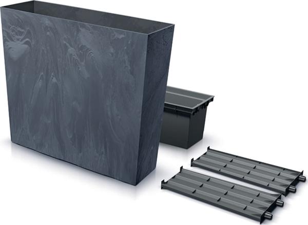 Produktbild Plast team Abfallbeh„lter AVEDORE, 20 Liter, schwarz (20 l)