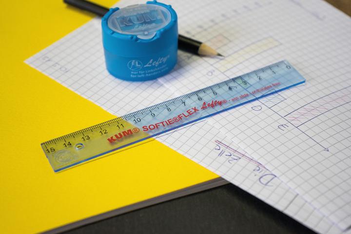 Actual product image Kum Sharpener Click Clack Lefty