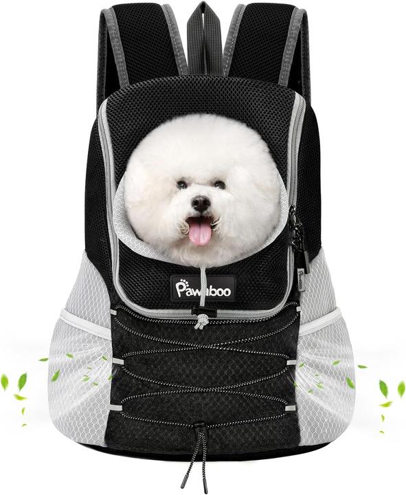 Actual product image Pawaboo Atmungsaktiver Haustier-Rucksack bis 6,4 kg (Cat, Dog, Breathable)