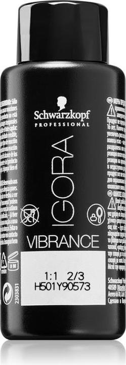 Actual product image Schwarzkopf Igora Vibrance Raw Earthy Clay Permanent Hair Color 6-16 60ml (6-16 Earth-coloured clay)