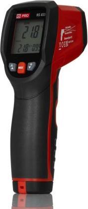 Produktbild RS PRO RS-833 Infrarot Thermometer 12:1, bis +650°C, Celsius/Fahrenheit