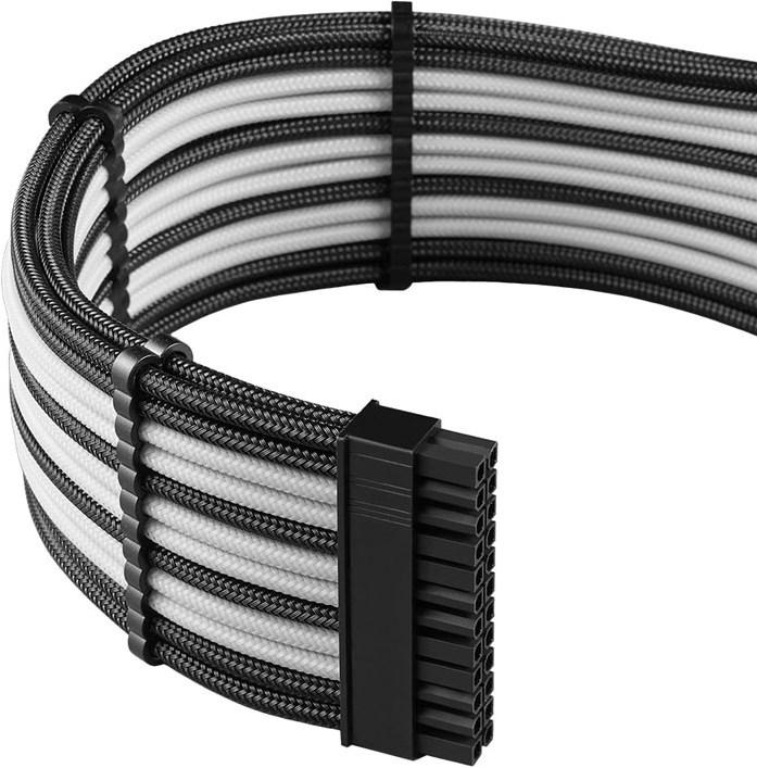Immagine prodotto CableMod Kit di cavi C-Series Pro ModMesh 12VHPWR per Corsair RM, RMi, RMx (etichetta nera) - nero/bianco